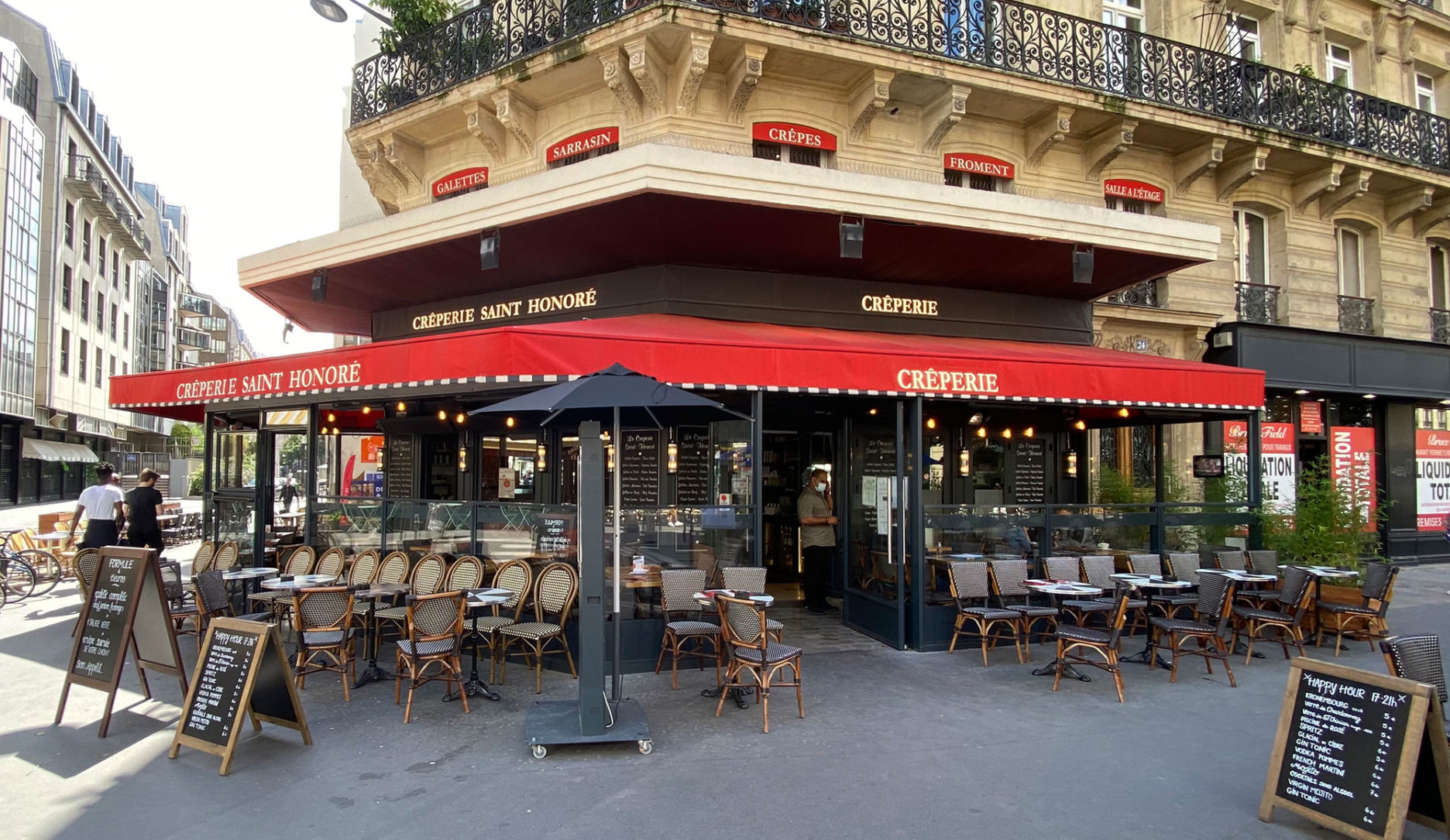 Crêperie Saint-Honoré – Crêpes salées/sucrées à Paris 1er Arr.